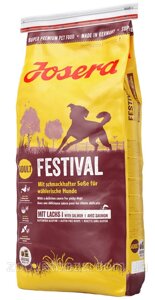 Сухий корм Josera Festival (Йозера Фестівал) зі смачним соусом для вибагливих собак 15 кг