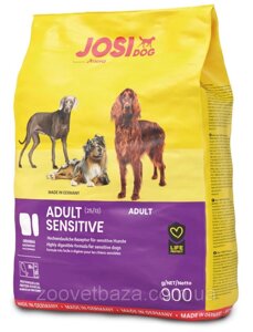 Сухий корм Josera JosiDog Adult Sensitive для собак з чутливим травленням, 0.9 кг