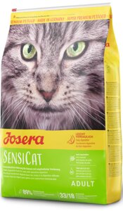 Сухий корм Josera SensiСat (Йозера СенсіКет) для кішок з чутливим травленням, 10 кг