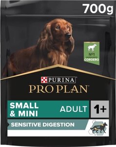 Сухий корм Pro Plan Small&Mini Sensitive Digestion для собак дрібних порід з ягнятком 700 г