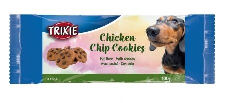 Trixie CHICKEN CHIP COOKIES ласощі для собак, печиво (курка) (31651) від компанії ZooVet - Інтернет зоомагазин самих низьких цін - фото 1