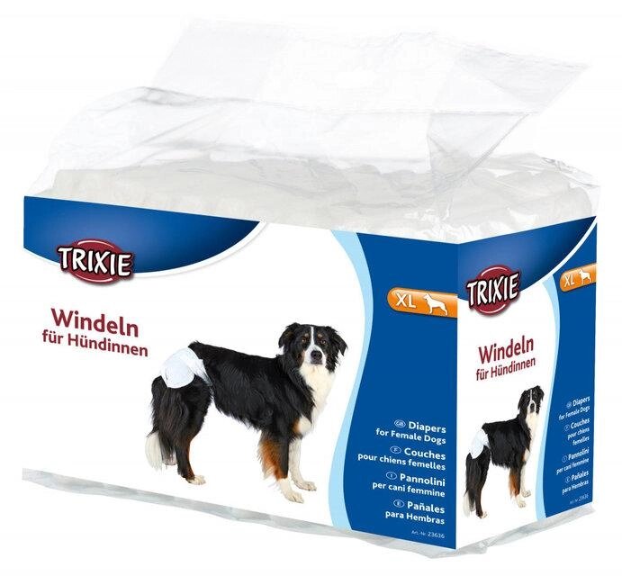 Trixie TX-23635 памперси для собак (L) (38-56 см) 12шт від компанії ZooVet - Інтернет зоомагазин самих низьких цін - фото 1