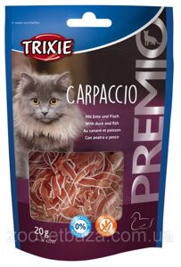 Trixie TX-42707 PREMIO Carpaccio 20г - ласощі для кішок з качкою і рибою