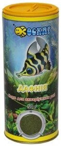 Універсальний корм для риб "Дафнія" Оскар туба 50 г, Лорі від компанії ZooVet - Інтернет зоомагазин самих низьких цін - фото 1