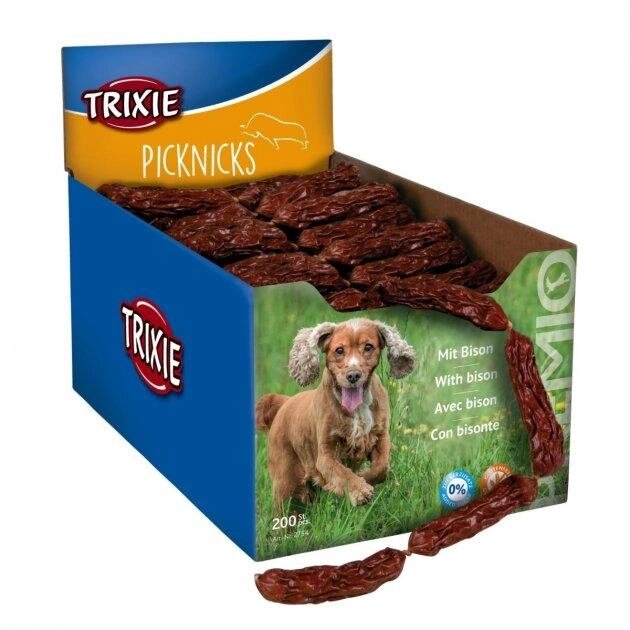 Упаковка ласощів для собак Trixie 2754 Сосиски м'ясо бізону 200 шт від компанії ZooVet - Інтернет зоомагазин самих низьких цін - фото 1