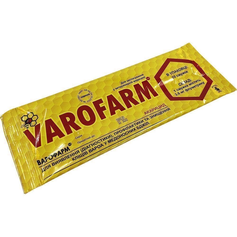 Варофарм смужки №10 Фарматон від компанії ZooVet - Інтернет зоомагазин самих низьких цін - фото 1