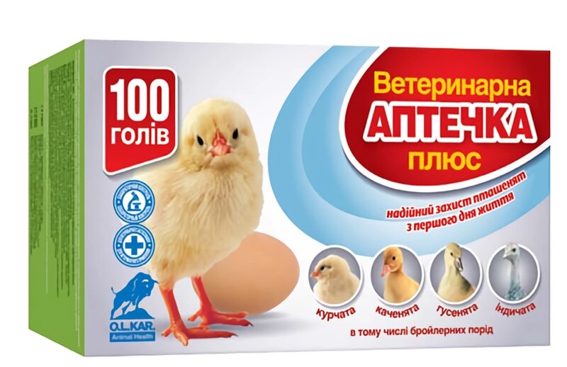 Ветаптечка Плюс для молодняку птиці на 100 голів від компанії ZooVet - Інтернет зоомагазин самих низьких цін - фото 1