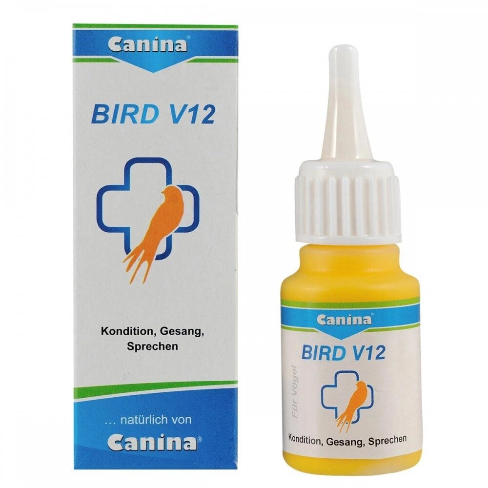 Вітаміни Canina BIRD V12 для птахів, 25 мл від компанії ZooVet - Інтернет зоомагазин самих низьких цін - фото 1