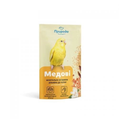 Вітаміни Природа Медові для папуг 20 г від компанії ZooVet - Інтернет зоомагазин самих низьких цін - фото 1