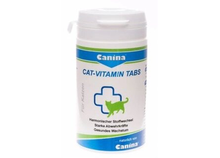 Вітамінний комплекс Canina Cat-Vitamin Tabs для кішок, 125 г / 250 шт від компанії ZooVet - Інтернет зоомагазин самих низьких цін - фото 1