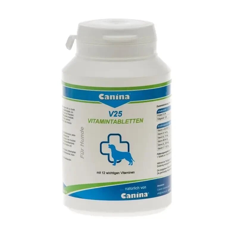 Вітамінний комплекс Canina V25 для собак, 700 г / 210 таблеток від компанії ZooVet - Інтернет зоомагазин самих низьких цін - фото 1