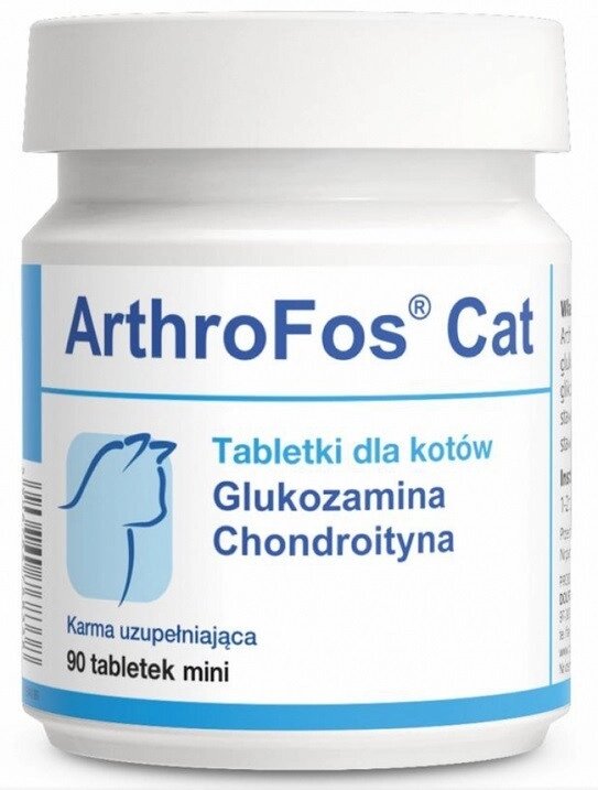 Вітамінно-мінеральна добавка для кішок ArthroFos Cat, 90 таб. (хондропротектор) від компанії ZooVet - Інтернет зоомагазин самих низьких цін - фото 1