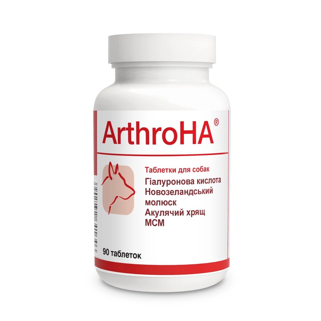 Вітамінно-мінеральна добавка для собак Дольфос АртроНА (ArthroHA) 90 таблеток (хондропротектор) від компанії ZooVet - Інтернет зоомагазин самих низьких цін - фото 1