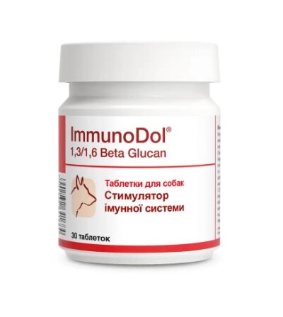 Вітамінно-мінеральна добавка для собак Dolvit ImmunoDol 30 таблеток (Стимулятор імунної системи) від компанії ZooVet - Інтернет зоомагазин самих низьких цін - фото 1