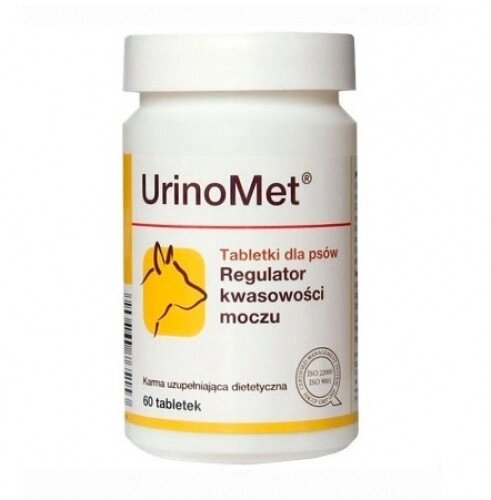 Вітамінно-мінеральна добавка для собак і кішок Dolfos UrinoMet, 60 таб. від компанії ZooVet - Інтернет зоомагазин самих низьких цін - фото 1