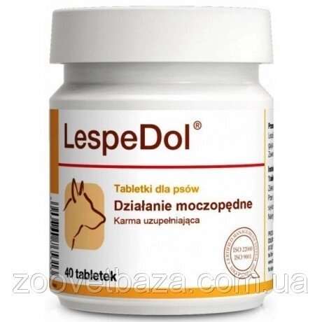 Вітамінно-мінеральна добавка для собак LespeDol, 40 таб. від компанії ZooVet - Інтернет зоомагазин самих низьких цін - фото 1