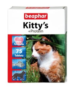Вітаміни Beaphar для котів Kitty's протеїн, таблетки №75