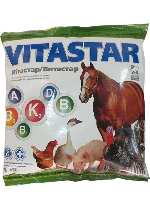 Витастар (VITASTAR) 1 кг (аналог Ганаминовита) ##от компании## ZooVet - Интернет зоомагазин самих низких цен - ##фото## 1