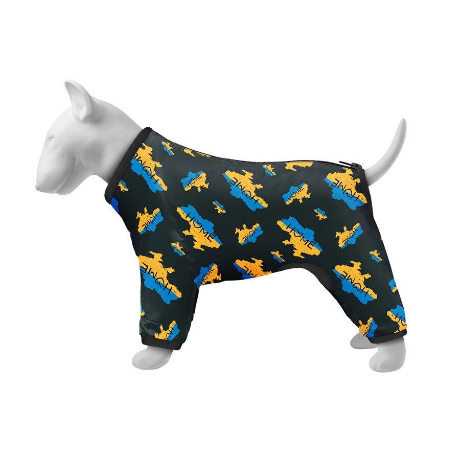 Вітровка для собак WAUDOG Clothes, малюнок "Дом", M35, В 59-62 см, C 37-40 см від компанії ZooVet - Інтернет зоомагазин самих низьких цін - фото 1