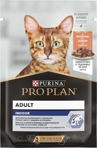 Вологий корм для кішок Purina Pro Plan Housecat Nutrisavour з лососем 85 г