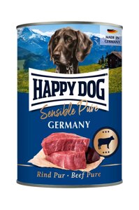 Вологий корм Happy Dog Sens Pure Rind для собак з яловичиною, 200 г