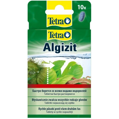 Засіб Tetra Algizit проти водоростей в акваріумі, 10 таблеток на 200 л від компанії ZooVet - Інтернет зоомагазин самих низьких цін - фото 1