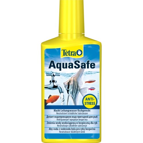 Засіб Tetra Aqua Safe для підготовки води в акваріумі, 250 мл на 500 л від компанії ZooVet - Інтернет зоомагазин самих низьких цін - фото 1