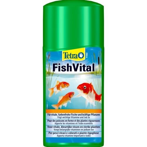 Засіб Tetra FishVital для покращення якості води у ставку, 250 мл на 5000 л від компанії ZooVet - Інтернет зоомагазин самих низьких цін - фото 1