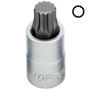 Головка торцева spline toptul M8 L55 мм 1/2" BCHA1608