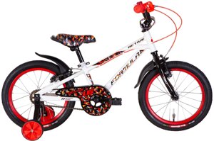 Дитячий двоколісний велосипед 16 дюймів від 3 до 6 років Formula Active 2022 з бічними знімними колесами