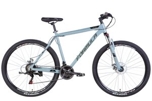 Гірський хардтейл велосипед AL 29" для високого зросту MOTION AM DD рама — 2022 сірий (м) 19"
