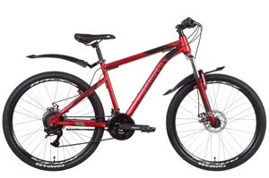 Гірський сталевий велосипед 26" Discovery хардтейл з дисковими гальмами TREK AM DD 2022 червоний (м)