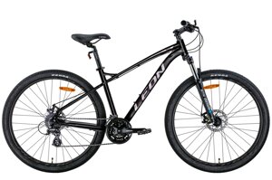 Гірський велосипед 29" Leon з дисковими гальмами TN-90 AM Hydraulic lock out DD 2022, чорний із сірим