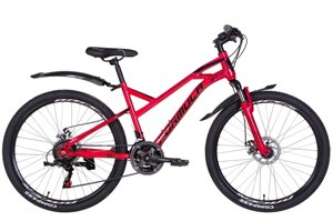 Гірський дорослий хардтейл велосипед 26" з дисковими гальмами DRIFT AM DD 2022 червоний