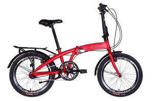 Міський складаний велосипед для дорослих 20" Дорожній ONYX PH 2022 червоний