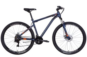 Чоловічий гірський велосипед 29" хардтейл на сталевій рамі TREK AM DD 2022, синьо-чорний (м)