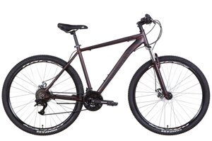 Простий гірський велосипед з алюмінієвою рамою AL 29" Discovery BASTION AM DD рама — 2022 коричневий (м)