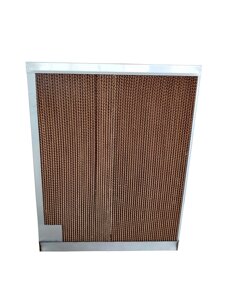 Паперова охолоджуюча панель 63х15х205 см (випарний водяний охолоджувач) для крільчатника, пташника, теплиць