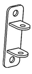 Кріплення стінове під петлі