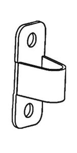 Кріплення стінове під шворінь