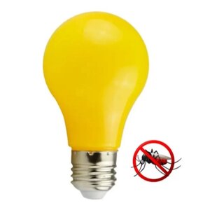Лампа Lemanso св-я 6W A60 E27 2200K 170-265V 3м від комарів / LM774