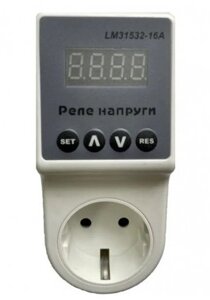 Реле напруги в розетку (LM31532-16A)