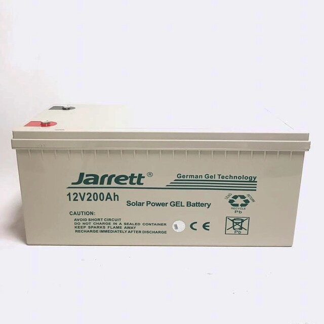 Акумулятор JARRETT 12V 200A / h гелевий акумулятор від компанії Інтернет магазин "Megamaks" - фото 1