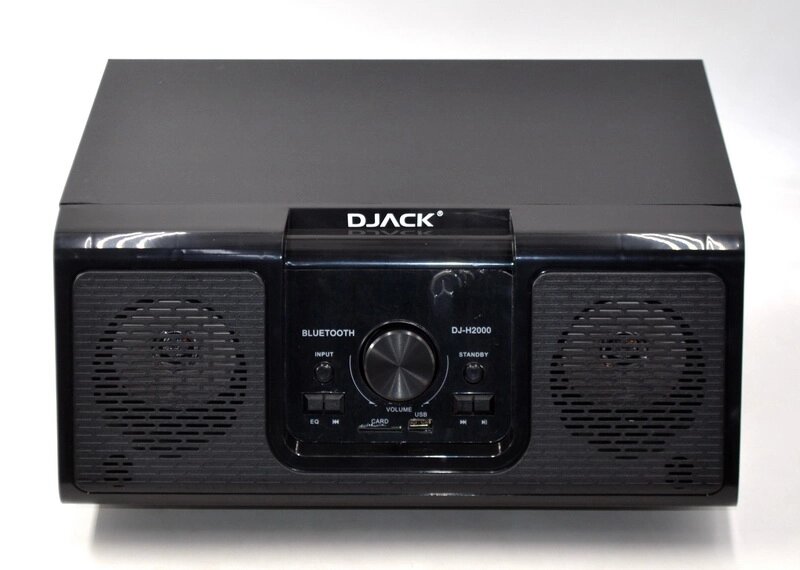 Акустична система 2.1 Djack DJ-H2000 60 Вт портативні колонки Bluetooth FM-радіо USB SD-card пульт від компанії Інтернет магазин "Megamaks" - фото 1
