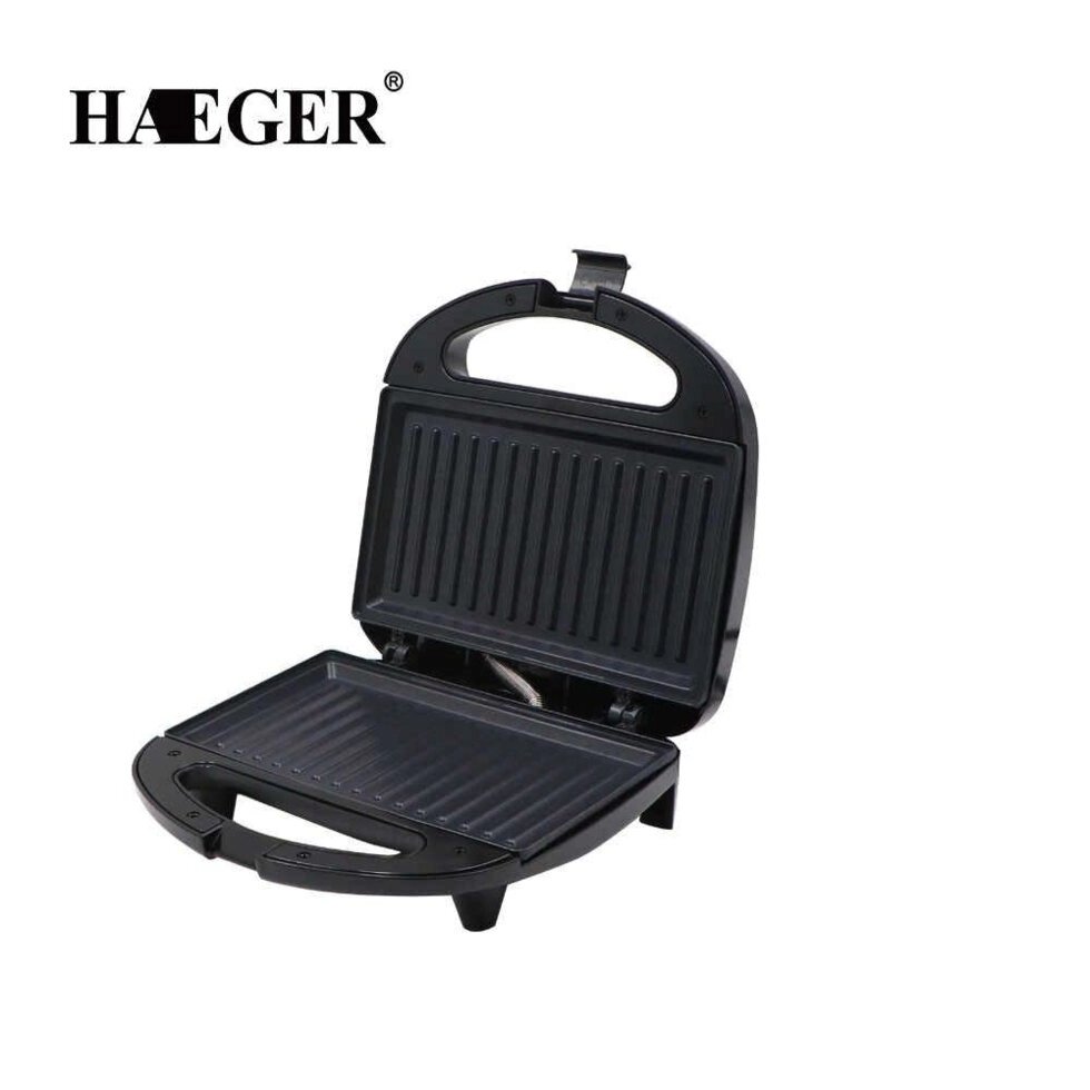 Апарат для приготування сендвічів форма для гриля HAEGER HG-210 від компанії Інтернет магазин "Megamaks" - фото 1