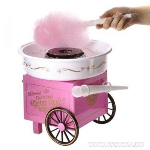 Апарат домашній на колесах для цукрової вати великий Candy Maker від компанії Інтернет магазин "Megamaks" - фото 1