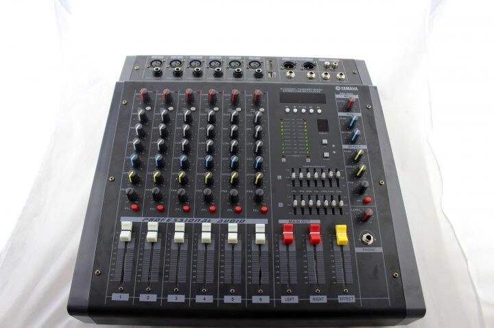 Аудіо мікшер Mixer Mixer BT 608D c bluetooth звуковий пульт микшер підсилювач від компанії Інтернет магазин "Megamaks" - фото 1