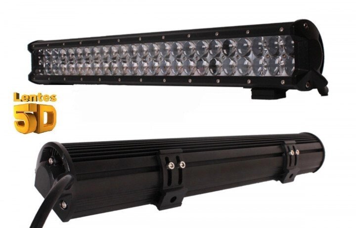 Автофара балка LED на дах LED (42 LED) 5D-126W-MIX від компанії Інтернет магазин "Megamaks" - фото 1