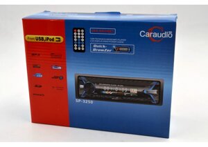 Автомагнітола 1 дин Car Audio SP-3250 USB SD не знімається панель Єврофішка пульт ДУ бюджетна