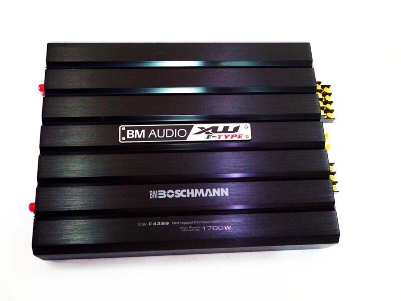 Автомобільний підсилювач звуку Boschman BM Audio XW-F4399 1700W 4-х канальний від компанії Інтернет магазин "Megamaks" - фото 1